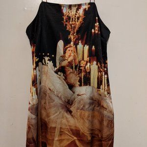 Silky mini dress Juliet's sleep/death scene